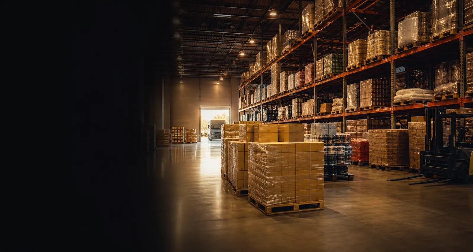 Centro de distribuição moderno da Brasil Prime