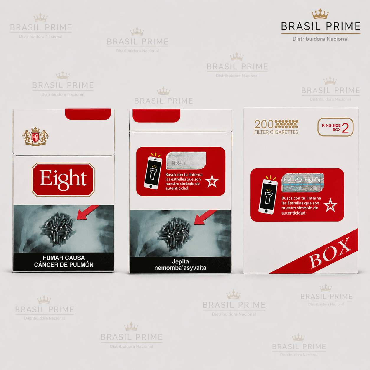 Eight Primeira Linha box
