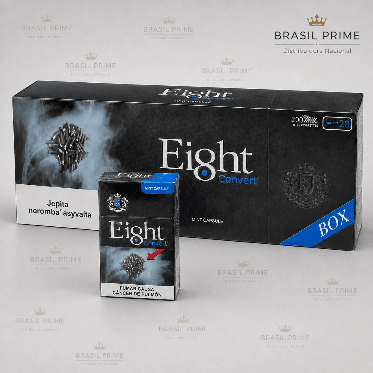 Eight Primeira Linha Preto